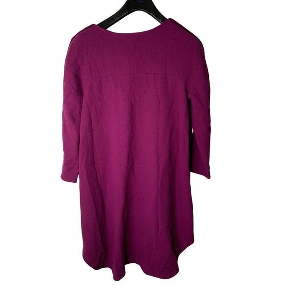 3.1 Phillip Lim virgin wool dress purple women's size 8 - Picture 2 of 4